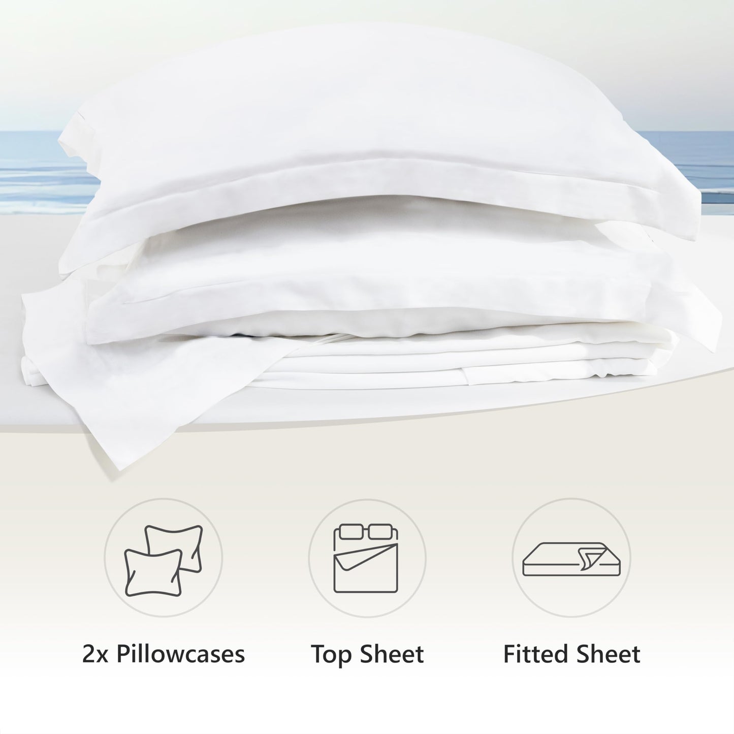100% Premium Bamboo Bed Sheets