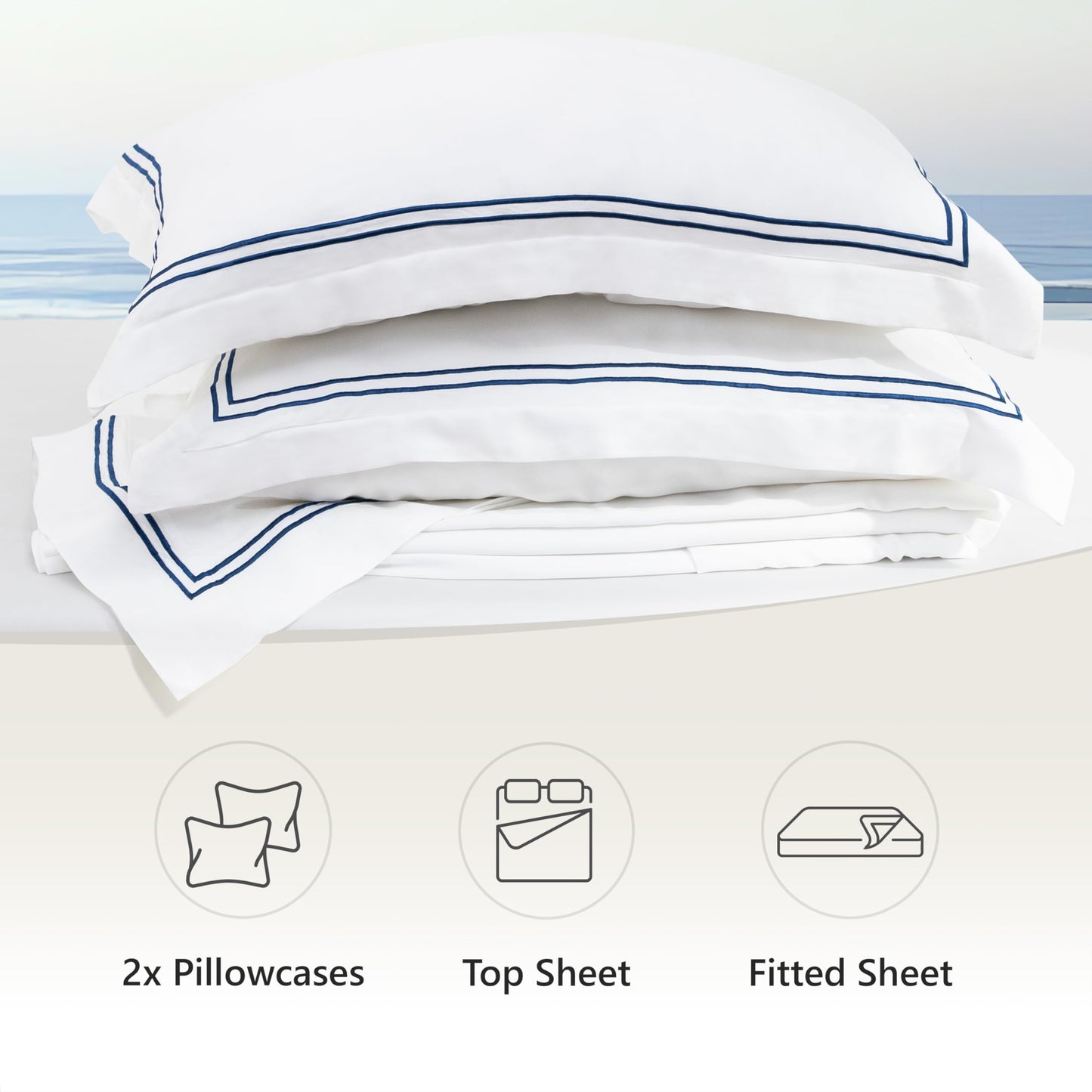 100% Premium Bamboo Bed Sheets