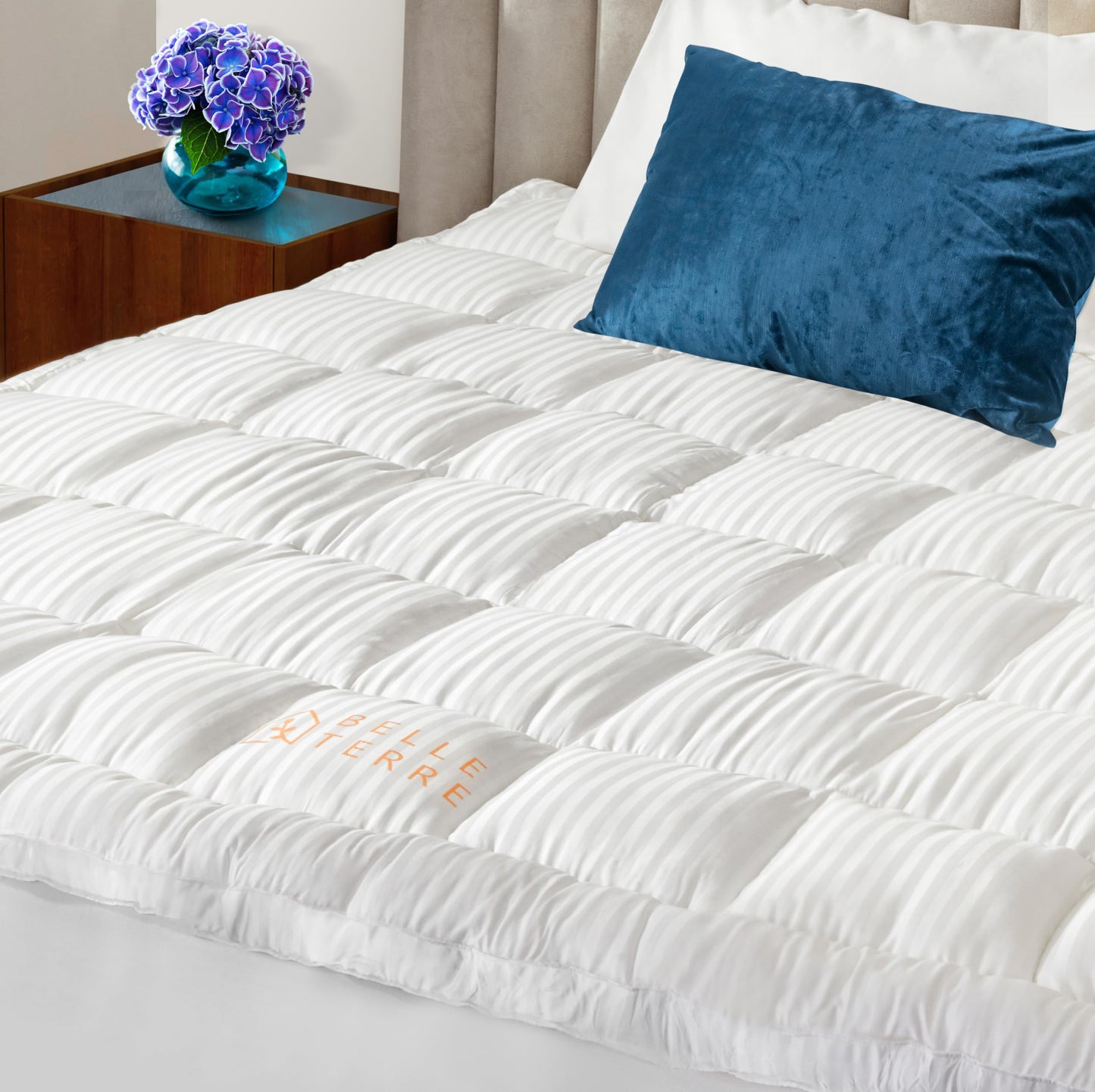 Cooling Bamboo Mattress Topper