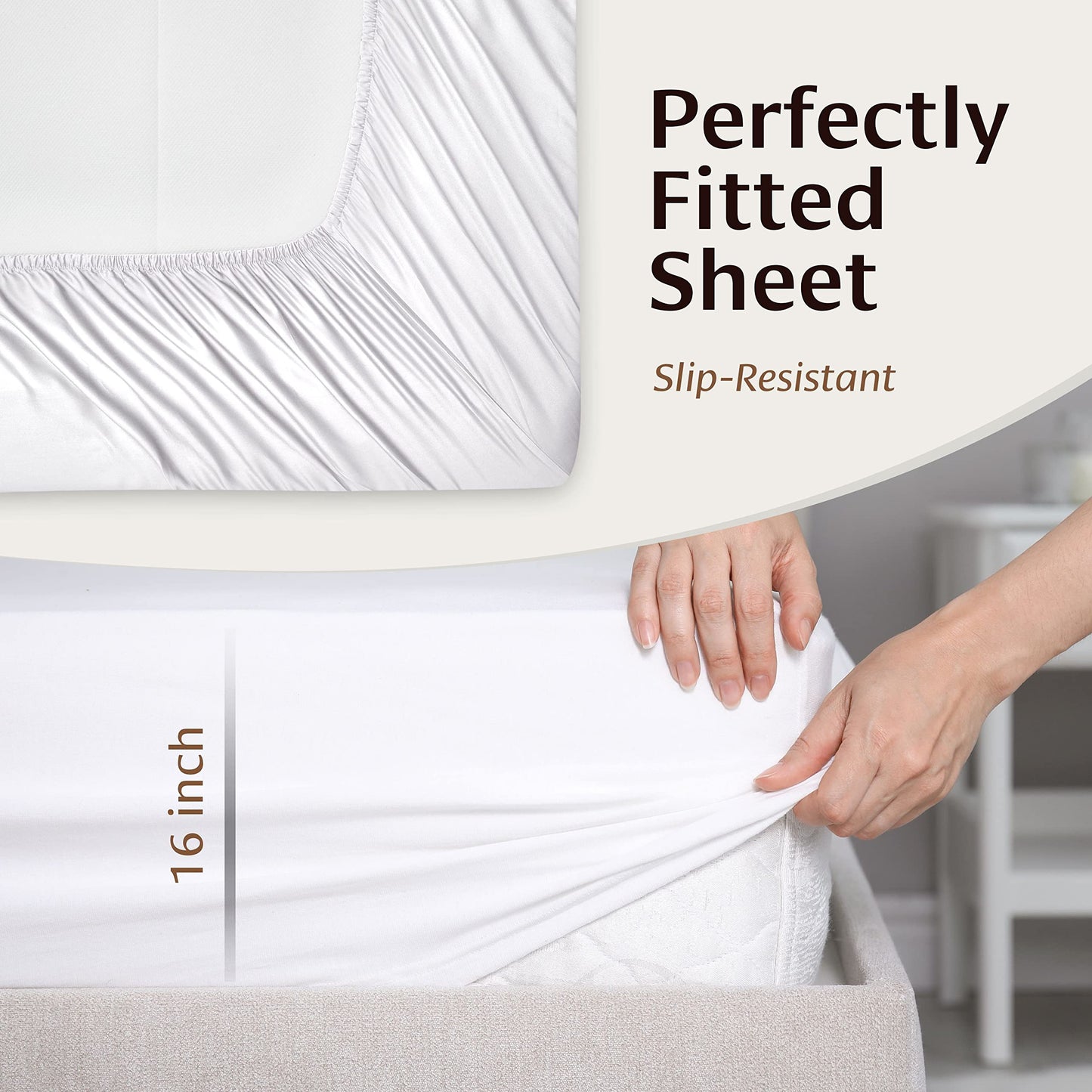 100% Premium Bamboo Bed Sheets